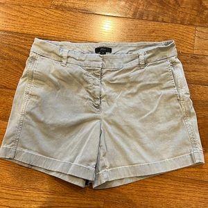 Jcrew size 6 grayish khaki shorts 5 inch